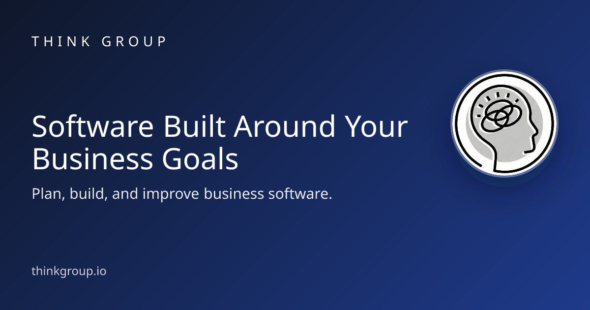 Think Group | Business Software and Web Application Development