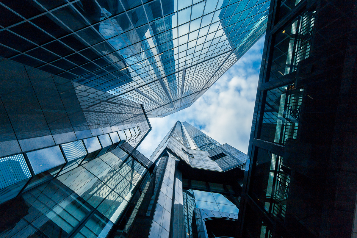 Skyscrapers in Commercial Area, Hongkong